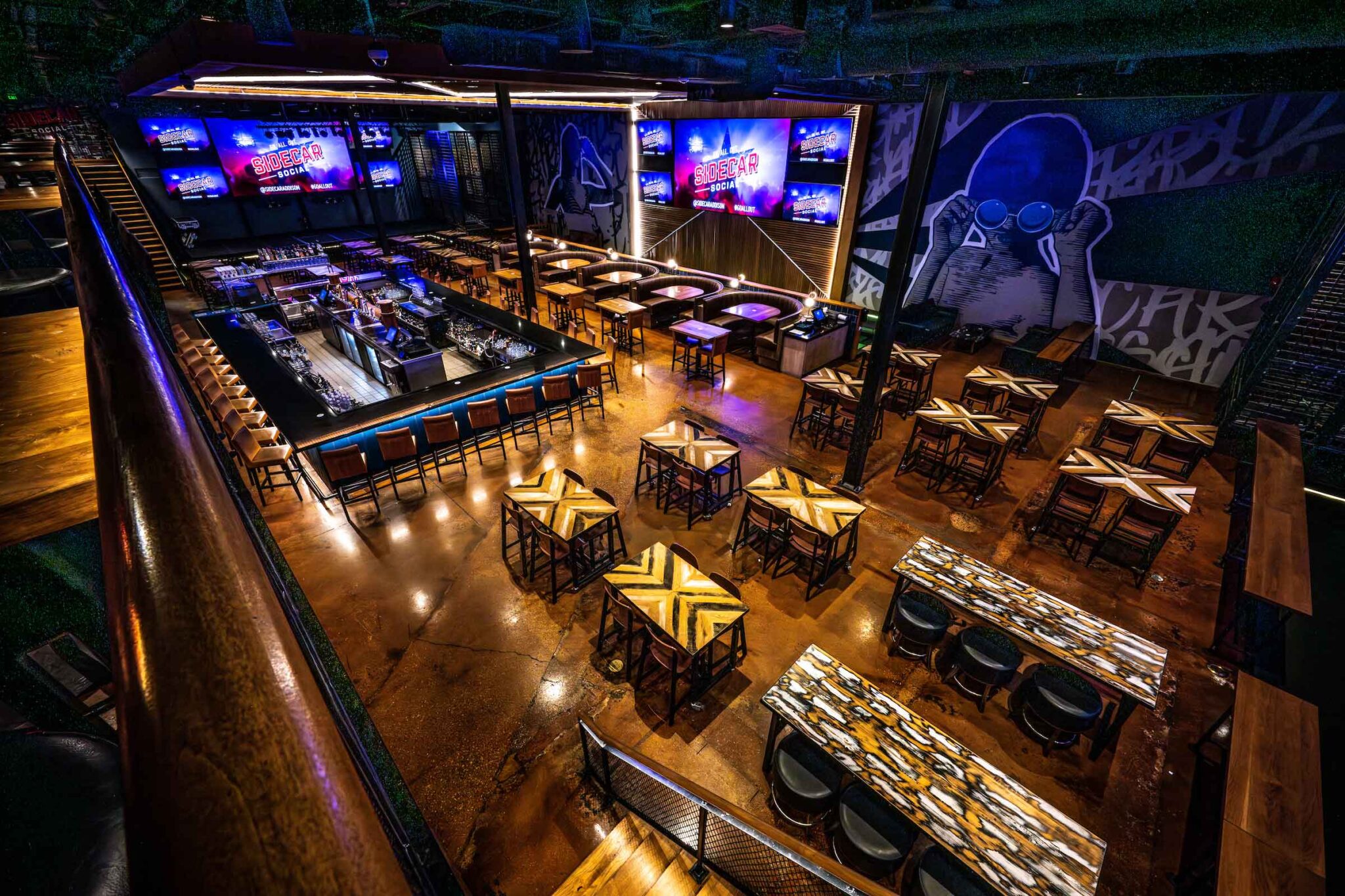 Addison Private Events Sidecar Social Social Lounge & Sports Bar
