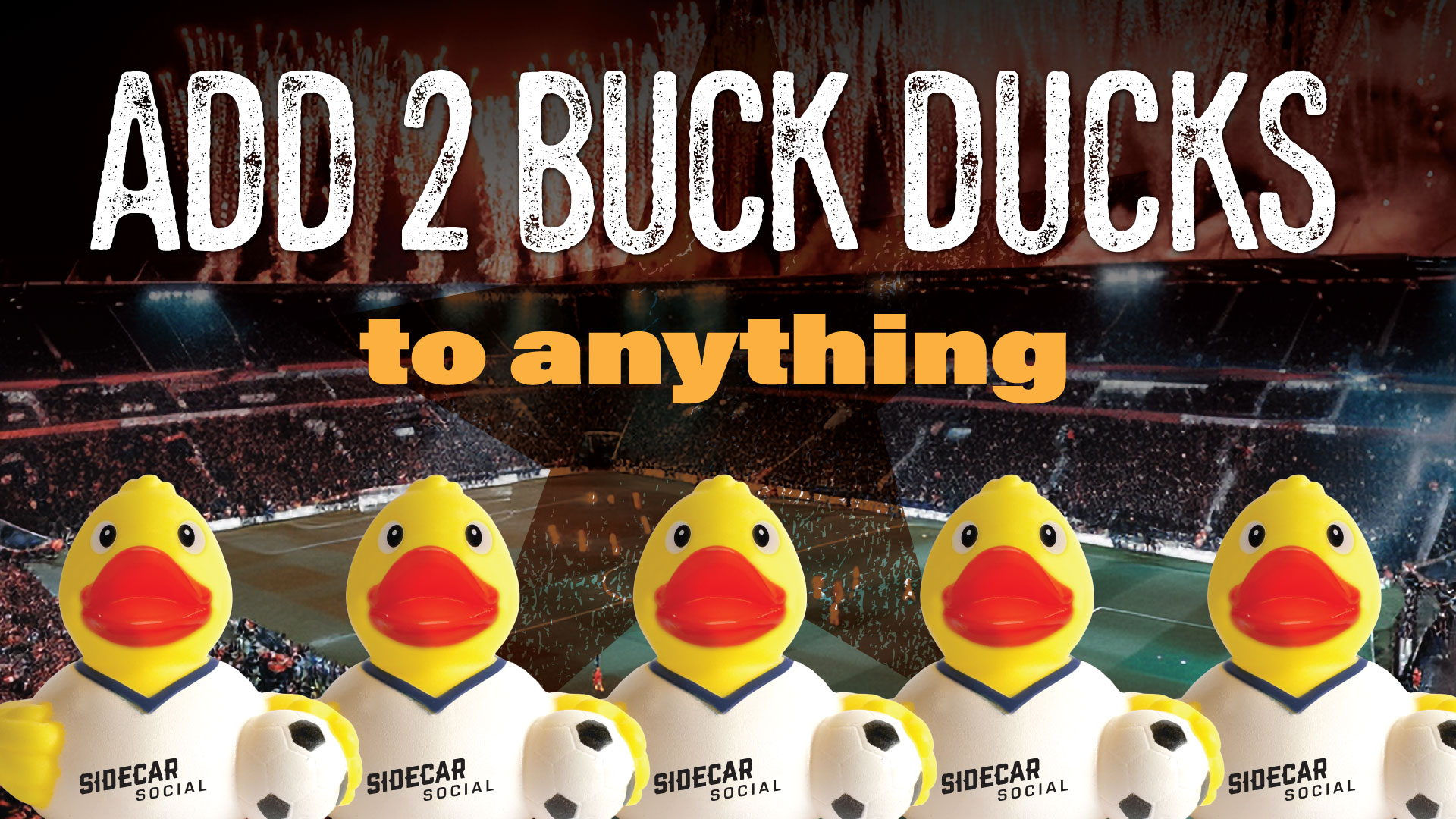 Add 2 Buck Ducks to anything